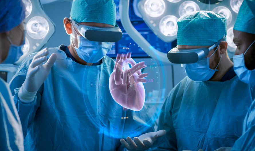 The growing demand for remote medical assistance is anticipated to openup the new avanue for Augmented Reality In Healthcare Market.